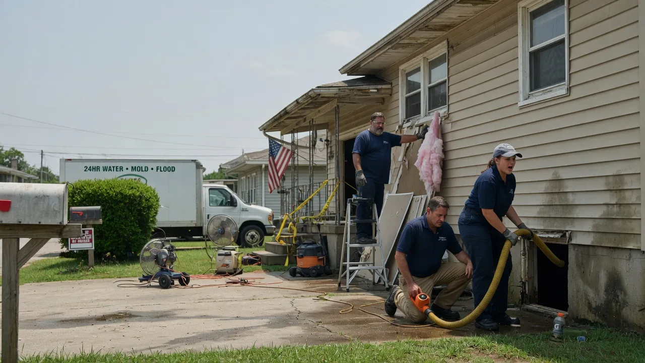 Water Damage Repair in Summit, MS near me